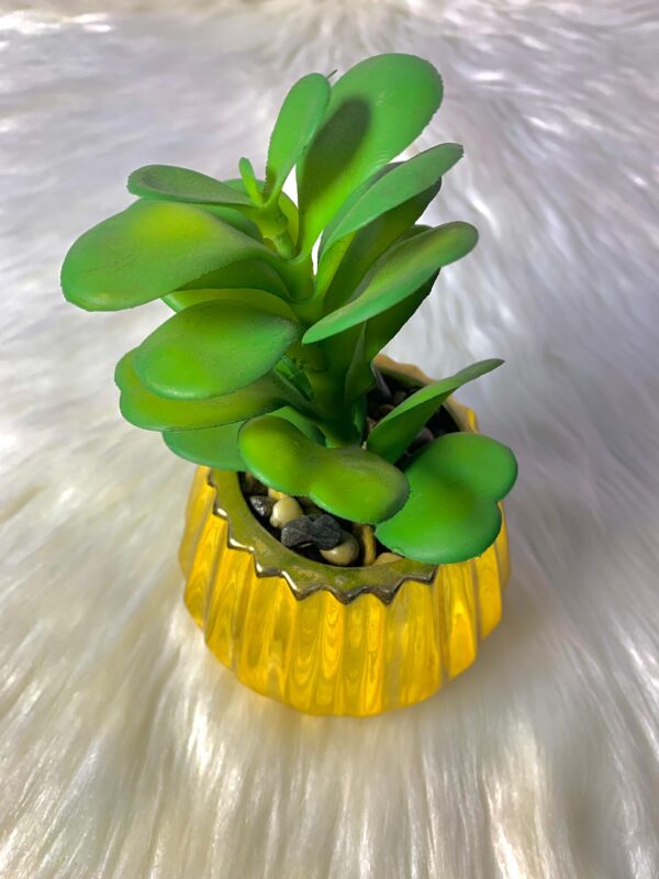 Green Love Petal Plant Vase - Image 2