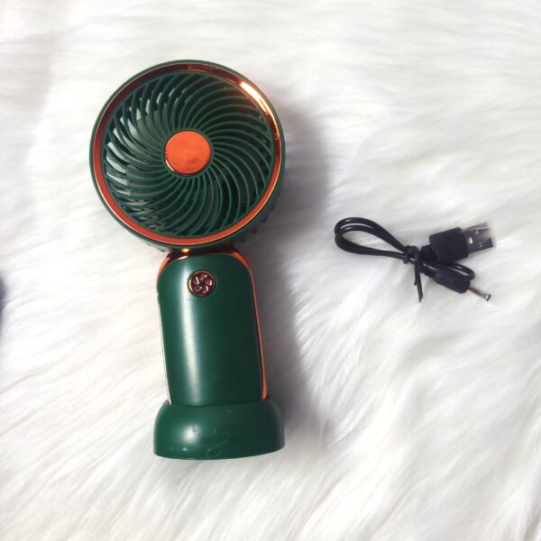 Simple Mini Handheld Fan in Green