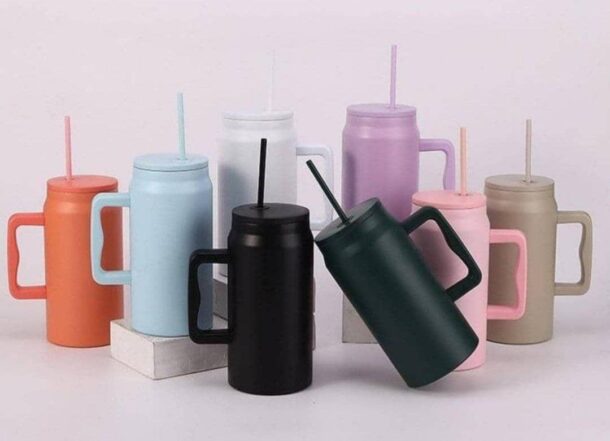 Vacuum Straw Cup